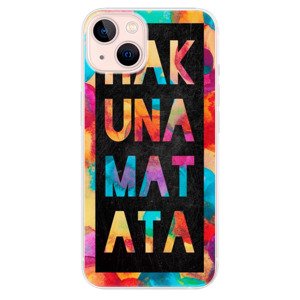 Odolné silikónové puzdro iSaprio - Hakuna Matata 01 - iPhone 13