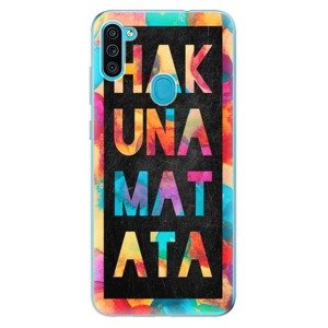 Odolné silikónové puzdro iSaprio - Hakuna Matata 01 - Samsung Galaxy M11