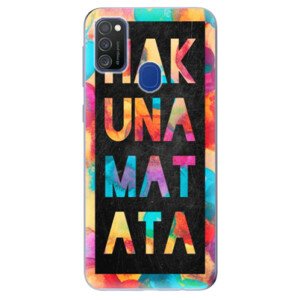 Odolné silikónové puzdro iSaprio - Hakuna Matata 01 - Samsung Galaxy M21