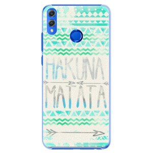 Plastové puzdro iSaprio - Hakuna Matata Green - Huawei Honor 8X