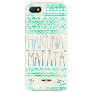 Plastové puzdro iSaprio - Hakuna Matata Green - Xiaomi Redmi 6A