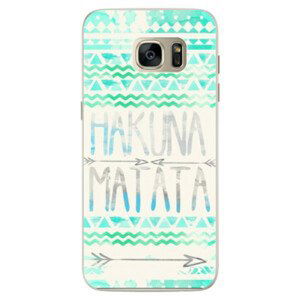 Silikónové puzdro iSaprio - Hakuna Matata Green - Samsung Galaxy S7