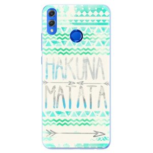 Silikónové puzdro iSaprio - Hakuna Matata Green - Huawei Honor 8X