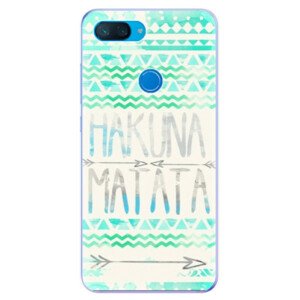 Odolné silikonové pouzdro iSaprio - Hakuna Matata Green - Xiaomi Mi 8 Lite