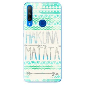 Odolné silikónové puzdro iSaprio - Hakuna Matata Green - Huawei Honor 9X