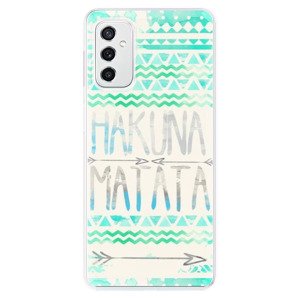 Odolné silikónové puzdro iSaprio - Hakuna Matata Green - Samsung Galaxy M52 5G