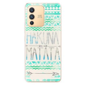 Odolné silikónové puzdro iSaprio - Hakuna Matata Green - Vivo V23 5G