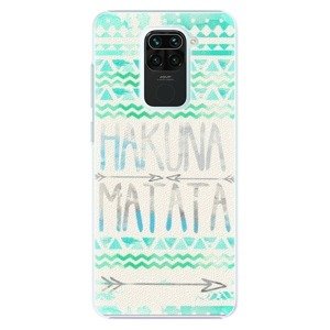 Plastové puzdro iSaprio - Hakuna Matata Green - Xiaomi Redmi Note 9