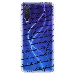 Odolné silikónové puzdro iSaprio - Handwriting 01 - black - Xiaomi Mi 9 Lite