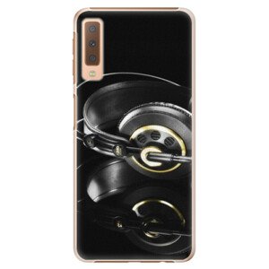 Plastové puzdro iSaprio - Headphones 02 - Samsung Galaxy A7 (2018)