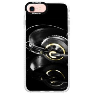 Silikónové púzdro Bumper iSaprio - Headphones 02 - iPhone 7