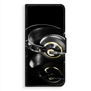 Flipové puzdro iSaprio - Headphones 02 - Samsung Galaxy A8 Plus