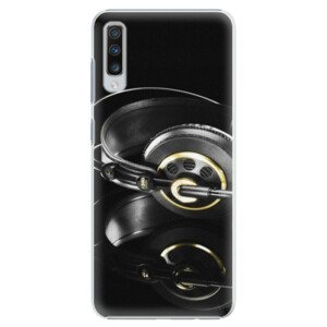 Plastové puzdro iSaprio - Headphones 02 - Samsung Galaxy A70