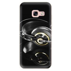 Odolné silikónové puzdro iSaprio - Headphones 02 - Samsung Galaxy A3 2017