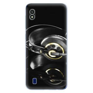 Odolné silikónové puzdro iSaprio - Headphones 02 - Samsung Galaxy A10