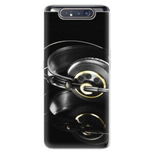 Odolné silikónové puzdro iSaprio - Headphones 02 - Samsung Galaxy A80
