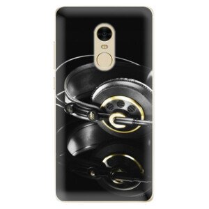 Odolné silikónové puzdro iSaprio - Headphones 02 - Xiaomi Redmi Note 4