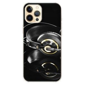 Odolné silikónové puzdro iSaprio - Headphones 02 - iPhone 12 Pro