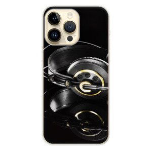Odolné silikónové puzdro iSaprio - Headphones 02 - iPhone 14 Pro Max