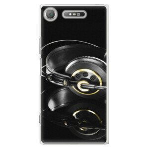 Plastové puzdro iSaprio - Headphones 02 - Sony Xperia XZ1