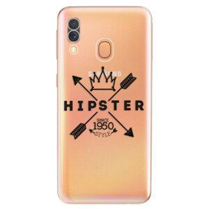 Odolné silikónové puzdro iSaprio - Hipster Style 02 - Samsung Galaxy A40