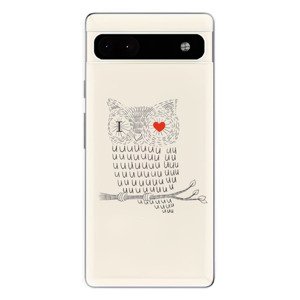 Odolné silikónové puzdro iSaprio - I Love You 01 - Google Pixel 6a 5G