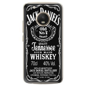 Plastové puzdro iSaprio - Jack Daniels - Lenovo Moto G5 Plus