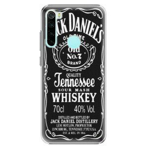 Plastové puzdro iSaprio - Jack Daniels - Xiaomi Redmi Note 8