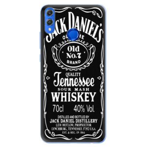 Silikónové puzdro iSaprio - Jack Daniels - Huawei Honor 8X