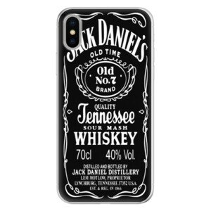 Silikónové puzdro iSaprio - Jack Daniels - iPhone X