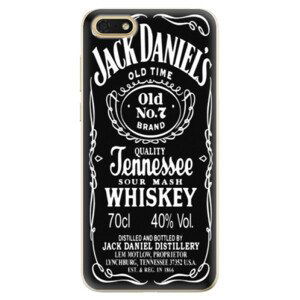 Odolné silikónové puzdro iSaprio - Jack Daniels - Huawei Honor 7S