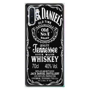 Odolné silikónové puzdro iSaprio - Jack Daniels - Samsung Galaxy Note 10+