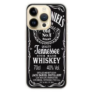 Odolné silikónové puzdro iSaprio - Jack Daniels - iPhone 14 Pro