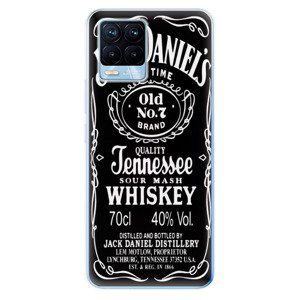 Odolné silikónové puzdro iSaprio - Jack Daniels - Realme 8 / 8 Pro