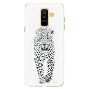 Plastové puzdro iSaprio - White Jaguar - Samsung Galaxy A6+