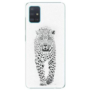 Plastové puzdro iSaprio - White Jaguar - Samsung Galaxy A51