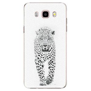 Plastové puzdro iSaprio - White Jaguar - Samsung Galaxy J5 2016