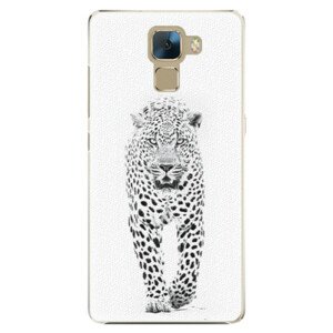 Plastové puzdro iSaprio - White Jaguar - Huawei Honor 7