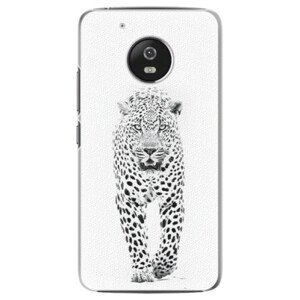 Plastové puzdro iSaprio - White Jaguar - Lenovo Moto G5