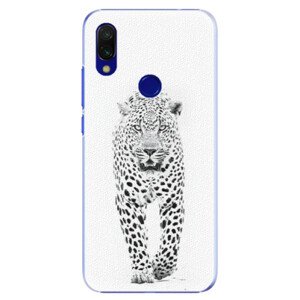 Plastové puzdro iSaprio - White Jaguar - Xiaomi Redmi 7