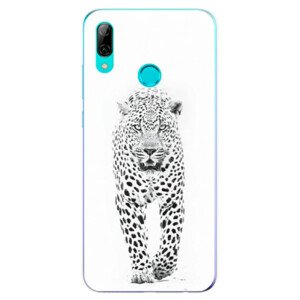 Odolné silikonové pouzdro iSaprio - White Jaguar - Huawei P Smart 2019