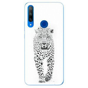 Odolné silikónové puzdro iSaprio - White Jaguar - Huawei Honor 9X