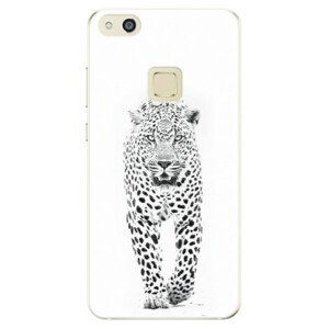 Odolné silikónové puzdro iSaprio - White Jaguar - Huawei P10 Lite