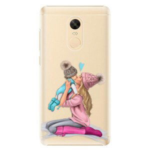 Plastové puzdro iSaprio - Kissing Mom - Blond and Boy - Xiaomi Redmi Note 4X