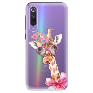 Plastové puzdro iSaprio - Lady Giraffe - Xiaomi Mi 9 SE