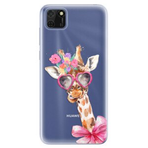 Odolné silikónové puzdro iSaprio - Lady Giraffe - Huawei Y5p