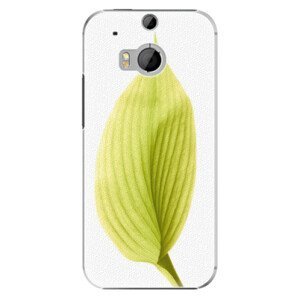 Plastové puzdro iSaprio - Green Leaf - HTC One M8