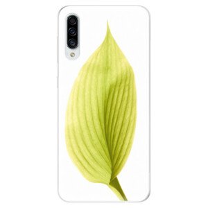 Odolné silikónové puzdro iSaprio - Green Leaf - Samsung Galaxy A30s