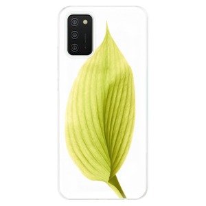 Odolné silikónové puzdro iSaprio - Green Leaf - Samsung Galaxy A02s