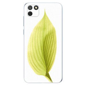 Odolné silikónové puzdro iSaprio - Green Leaf - Honor 9S